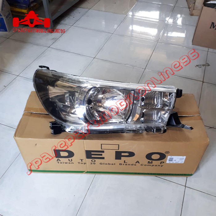 Jual Head Lamp Lampu Depan Toyota Hilux Revo Depo