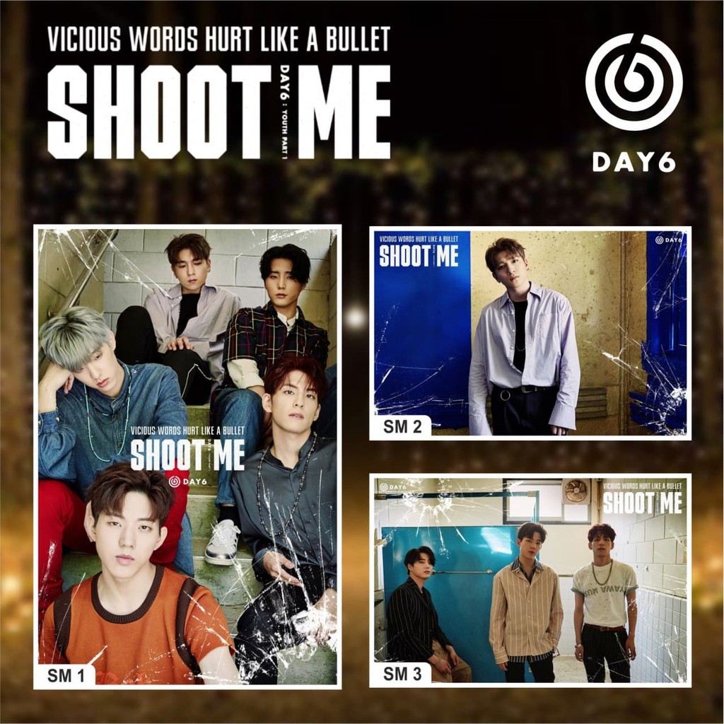 Jual POSTER DAY6 SHOOT ME YOUNGK DOWOON WONPIL JAE SUNGJIN | Shopee ...