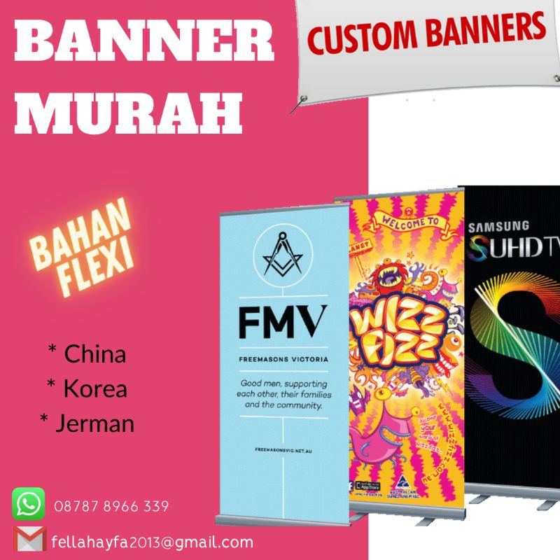 Jual Cetak Banner / Spanduk Murah | Shopee Indonesia