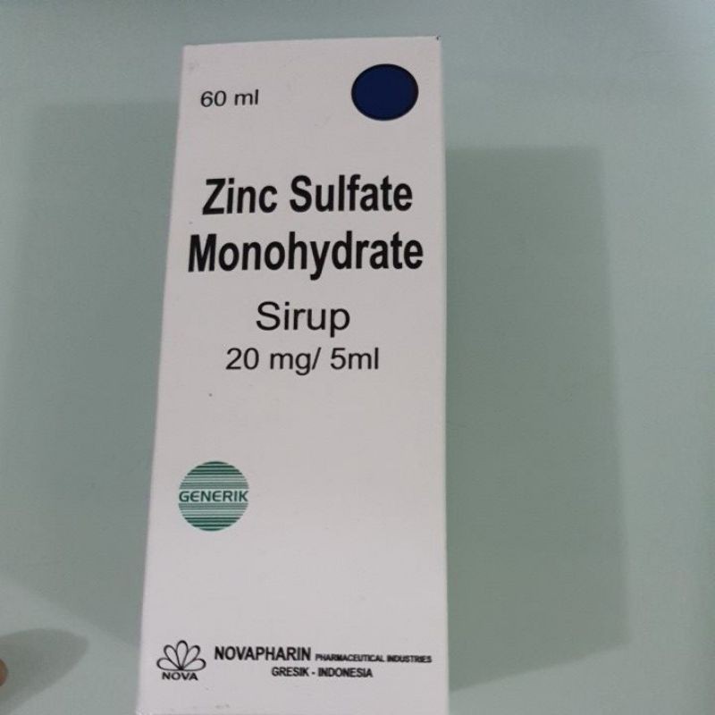 Jual Zinc Sulfate Syr 20mg5ml Shopee Indonesia 4767