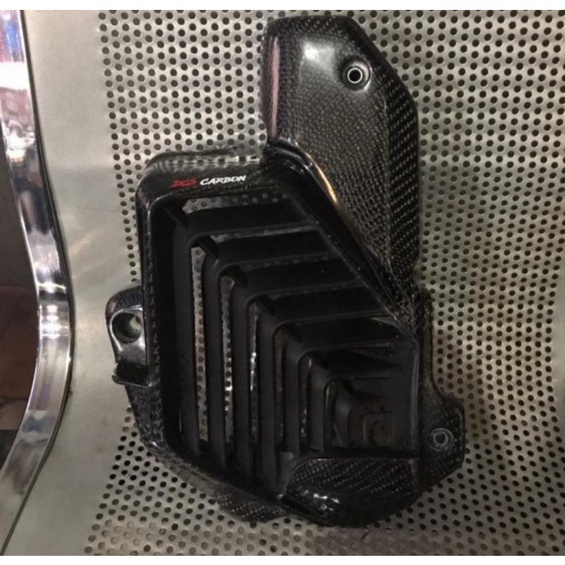 Jual cover radiator carbon Honda PCX160 ( include part ori ) | Shopee ...