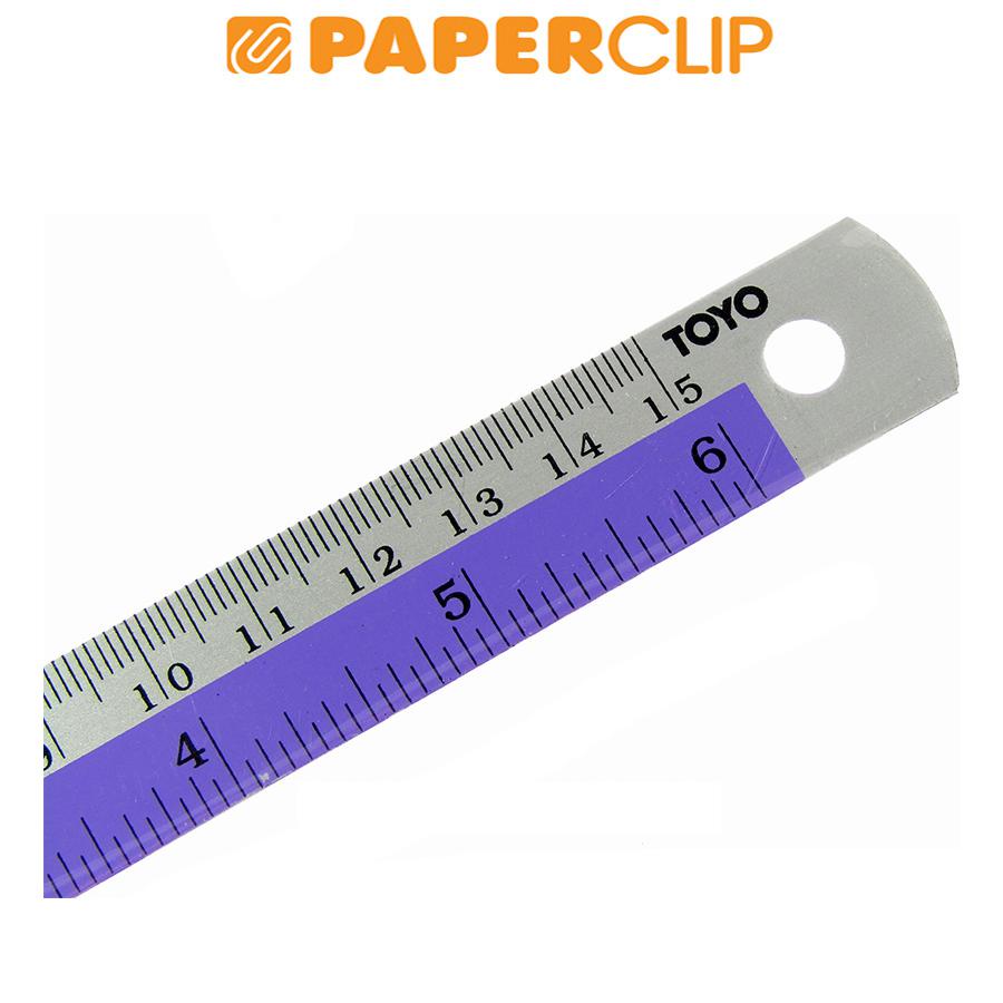 Jual RULER ALUMUNIUM 15CM TOYO ARC6 | Shopee Indonesia