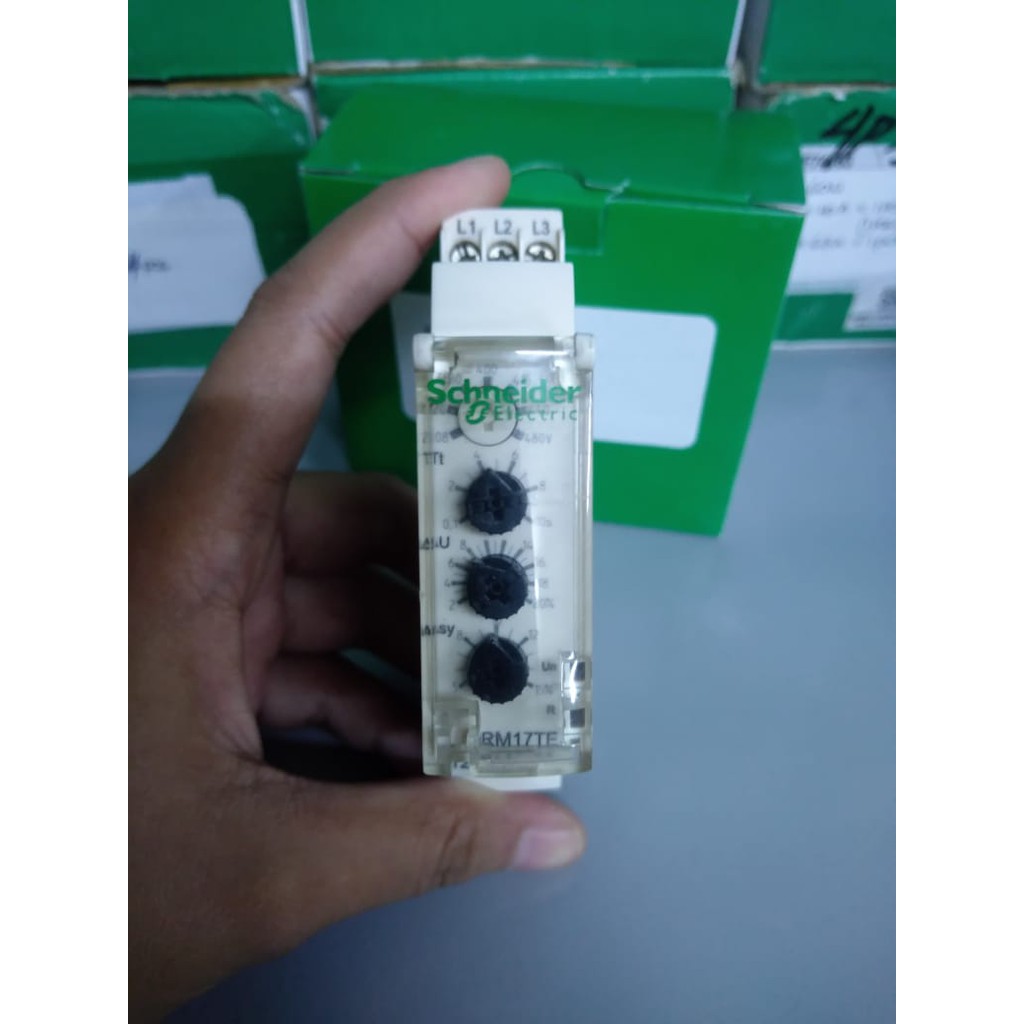 Jual RM17TE00 Phase Control Relay Schneider (Ass/Seq/Loss/Over/Under