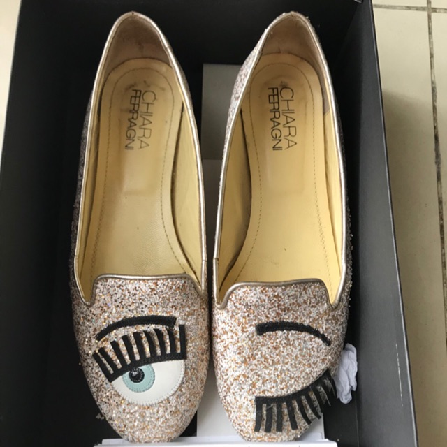 Chiara ferragni flat outlet shoes