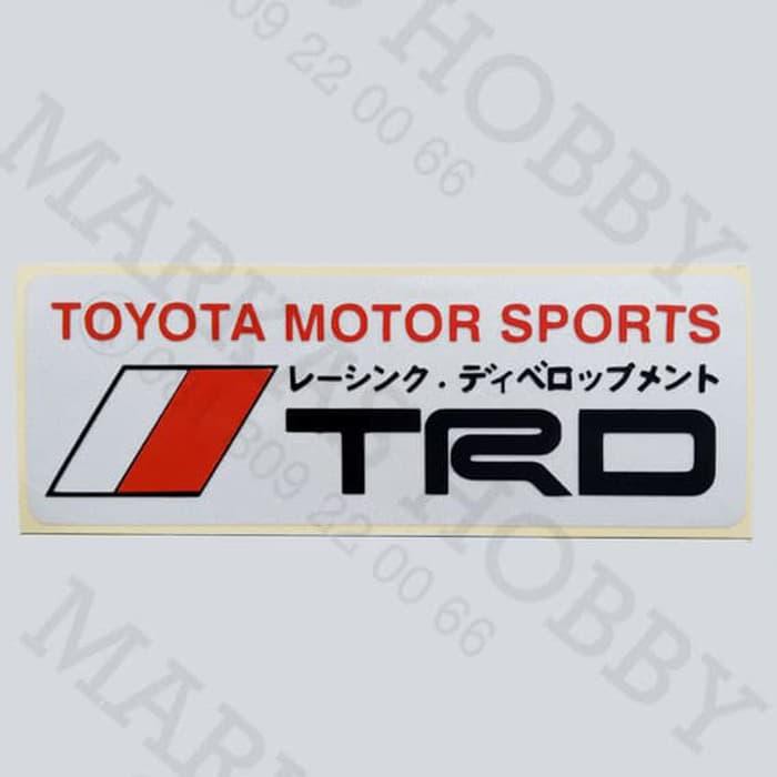 Jual Stiker / Sticker Toyota TRD Motor Sports | Shopee Indonesia