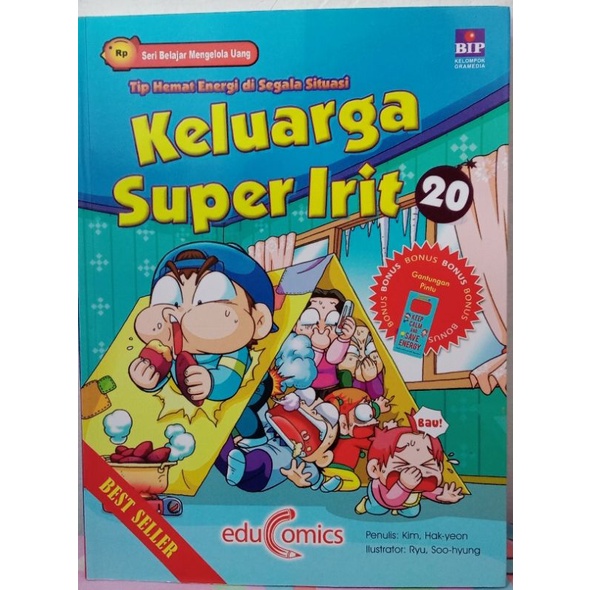 Jual Buku Bekas, Komik Preloved Keluarga Super Irit S20 (harap Baca ...