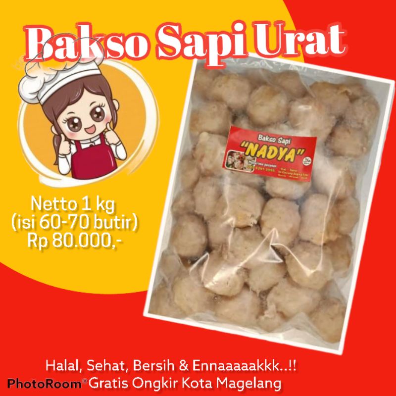 Jual Bakso Sapi Urat 1 Kg Shopee Indonesia