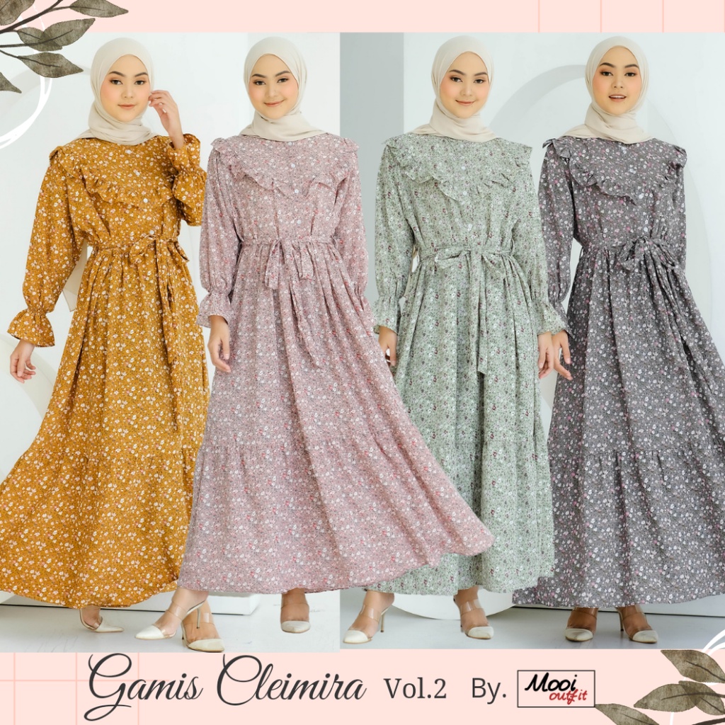 Jual Gamis Terbaru 2024 Lebaran Wanita Jumbo Ld 120 130 Busui Menyusui ...