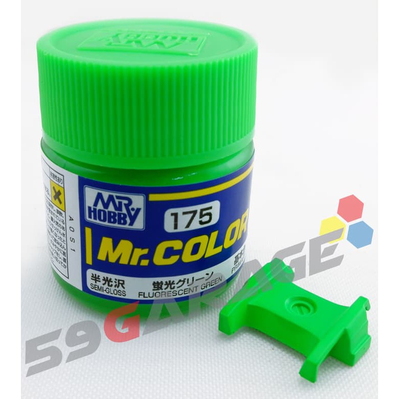 Jual Mr Color C 175 FLUORESCENT GREEN - Gundam model kit paint | Shopee ...