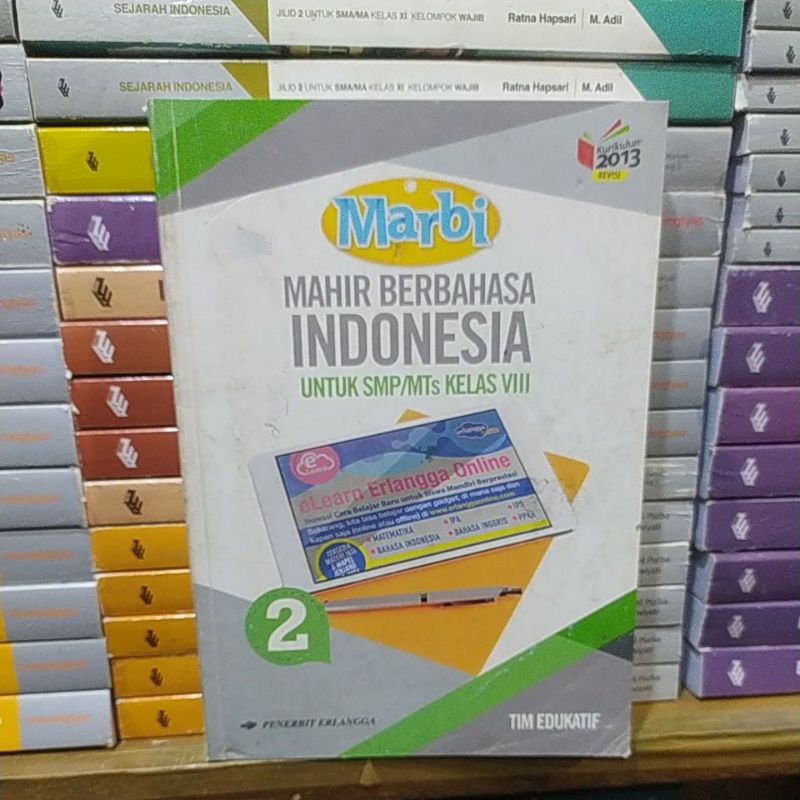 Jual Buku Mahir Berbahasa Indonesia untuk SMP kelas 2 original | Shopee ...