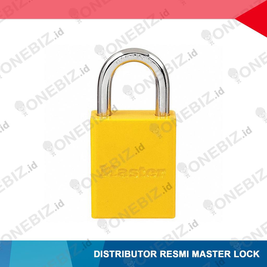 Jual MASTER LOCK 6835YLW Aluminum Safety Padlock Yellow | Shopee Indonesia