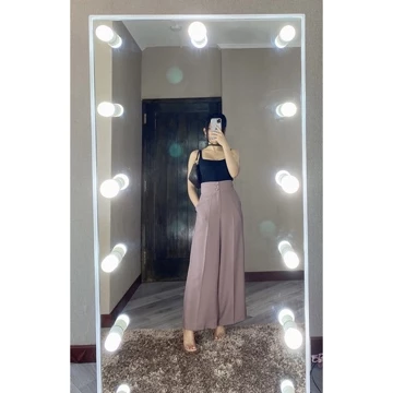 Marion Pants Cklj66Celana Panjang Kulot Bahan Dolce Office Outfit