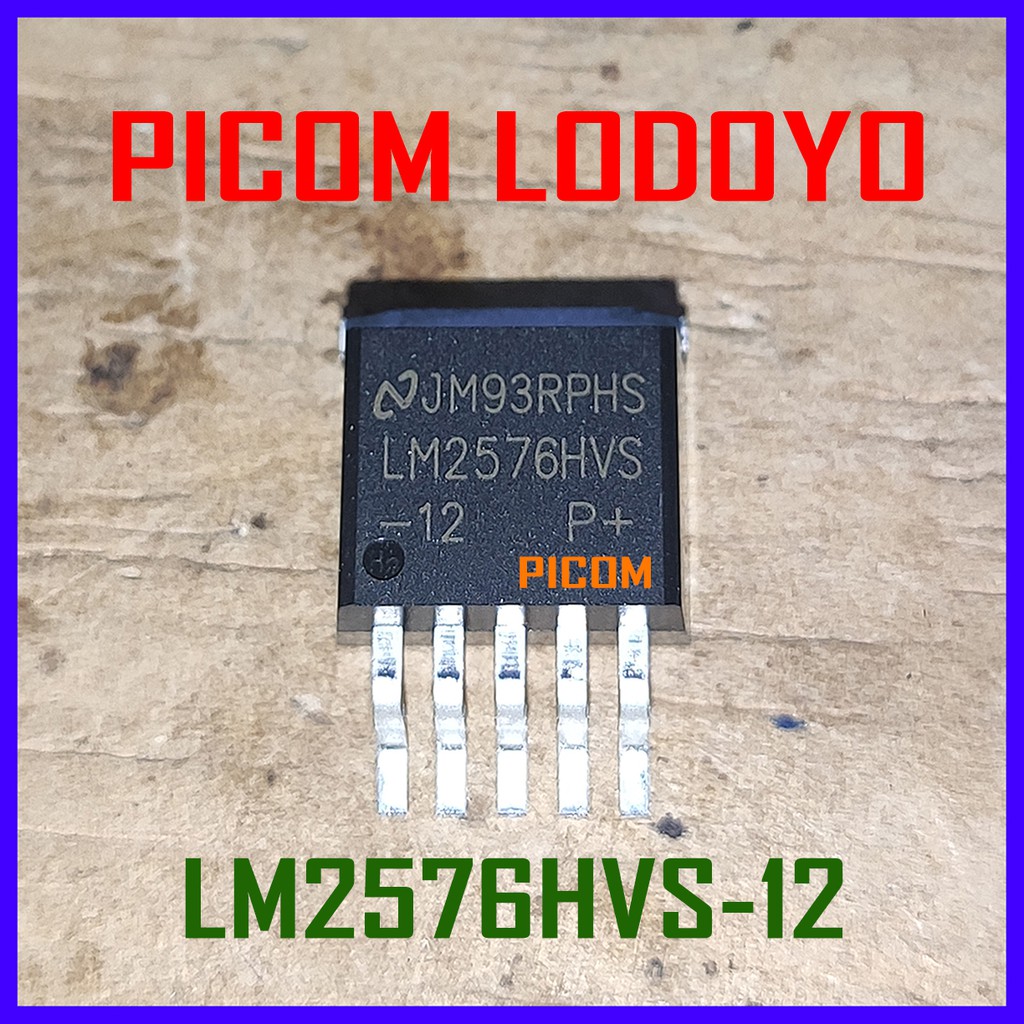 Jual LM2576HVS-12 3A Buck Converter Step Down Voltage Regulator