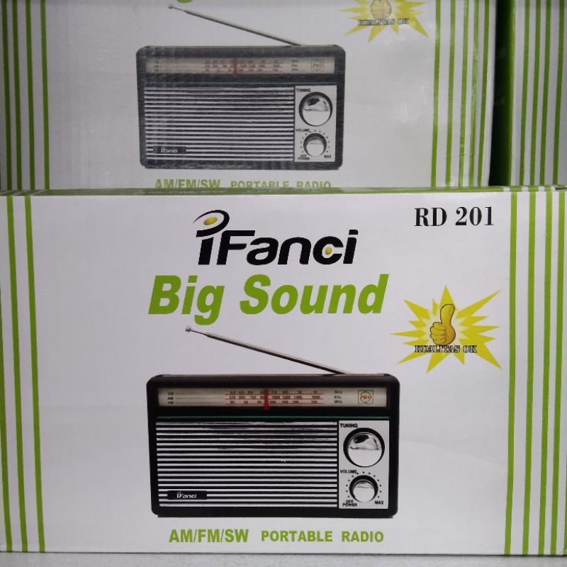 Jual Radio FM-AM-SW Model Kuno Jadul Portable Baterai dan Listrik