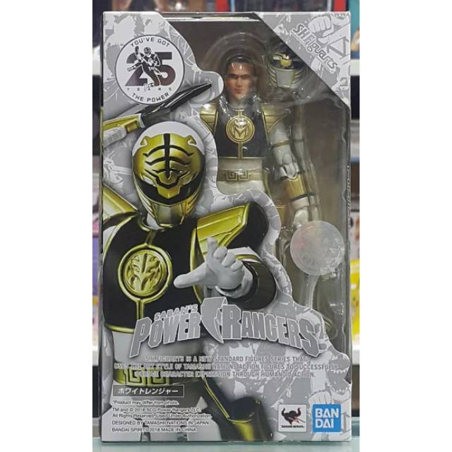 Jual SHF Power Ranger White Ranger | Shopee Indonesia