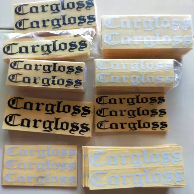 Jual Stiker Cargloss//stiker helm Cargloss | Shopee Indonesia