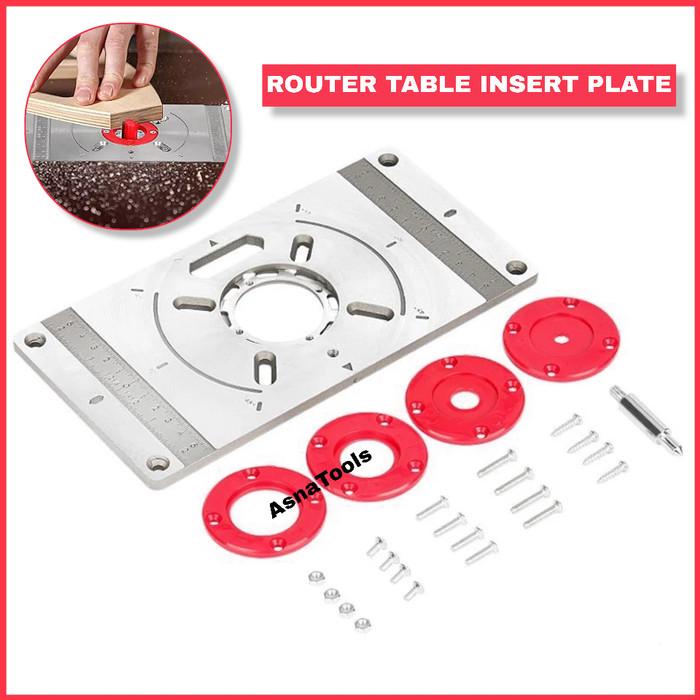 Jual Insert plate router table / meja rauter / meja trimmerr | Shopee ...