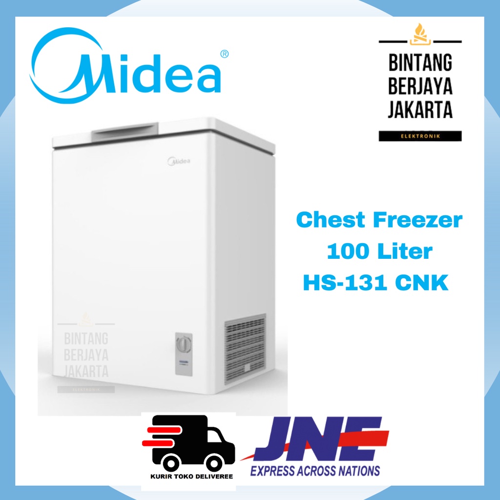 Jual MIDEA Chest Freezer HS131 CNK 100 Liter / HS 131 CNK Shopee Indonesia