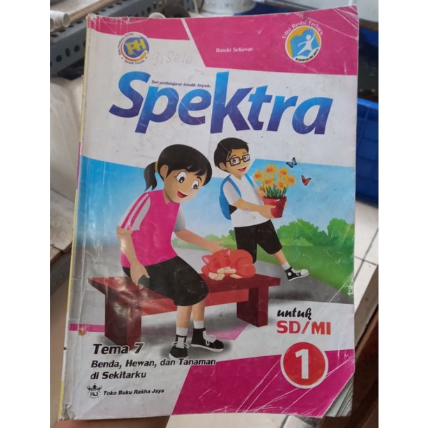 Jual Buku Pelajaran Spektra Kelas Sd Mi Tema Benda Hewan Dan Tanaman Di Sekitarku Seri