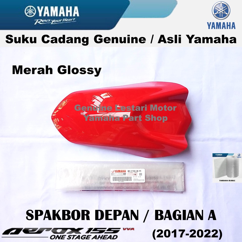 Jual Cover Fender Front Spakbor Depan Bagian A Depan Merah Glossy All