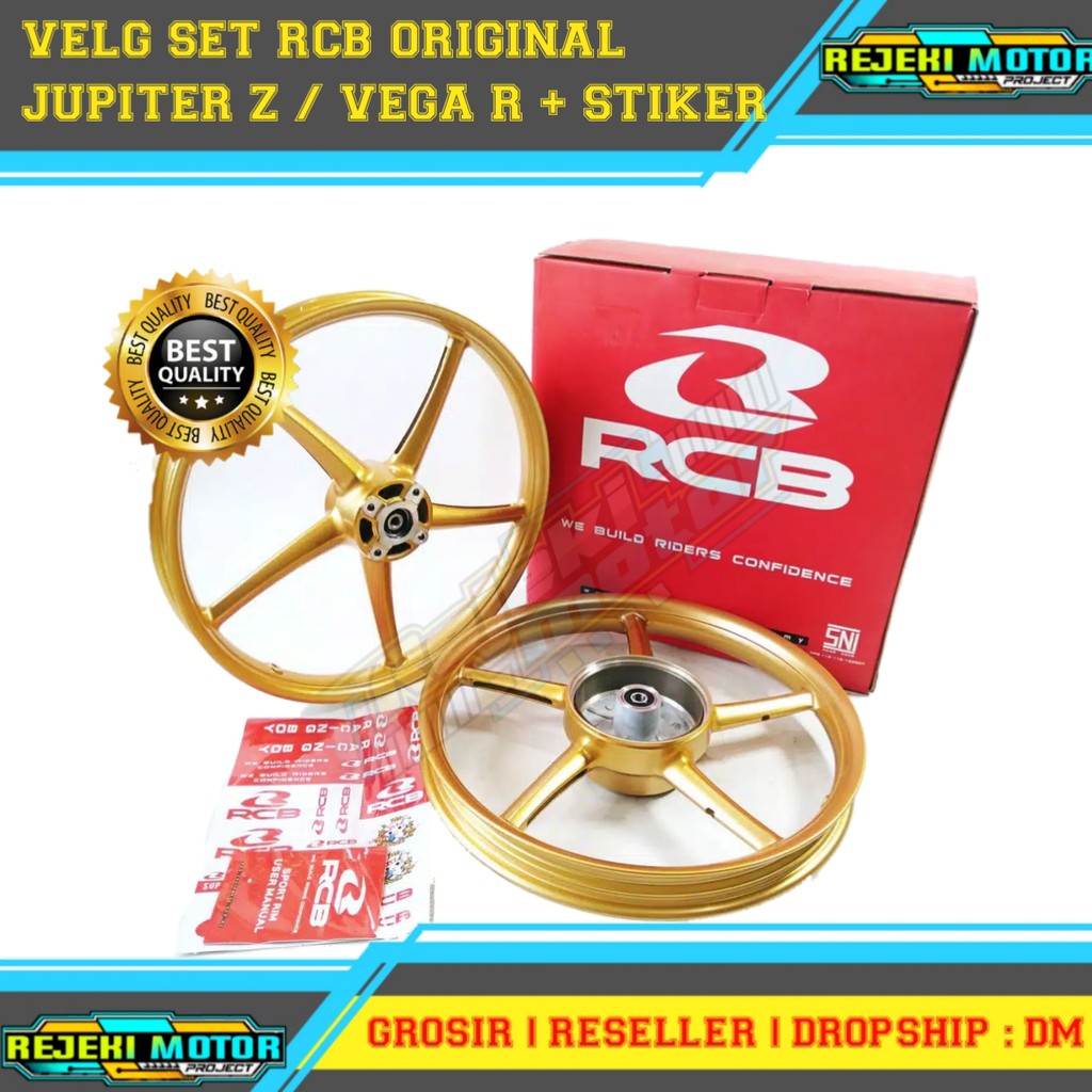 Jual VELG BINTANG SET RCB LAGENDAS SP522 JUPITER Z & MX KING & RX KING ...