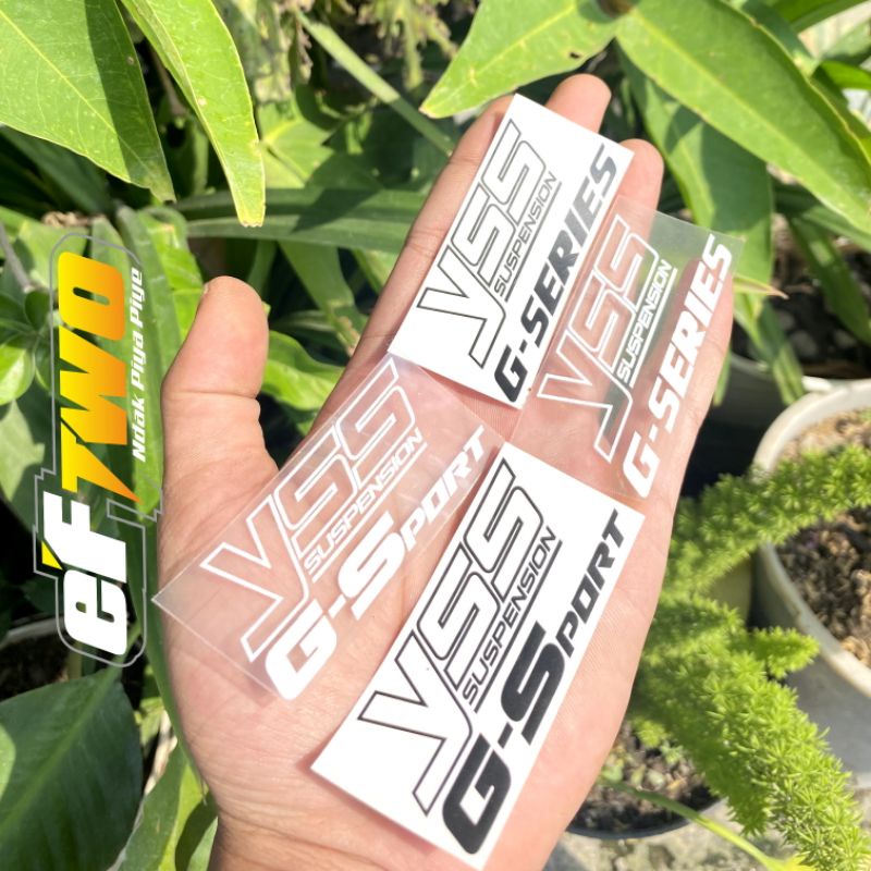 Jual STICKER SHOCK YSS G-SERIES / STICKER SHOCK G-Sport | Shopee Indonesia
