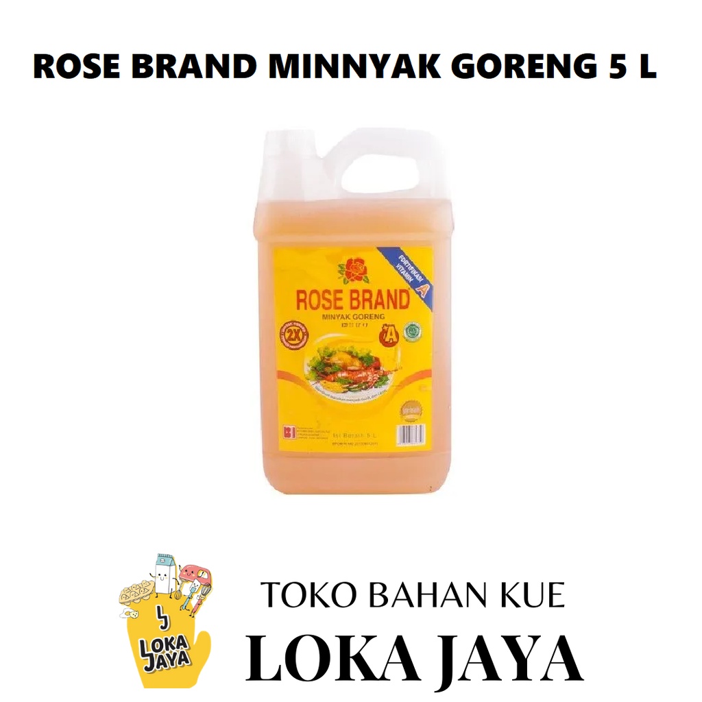 Jual ROSE BRAND MINYAK GORENG JERIGEN 5 LITER Shopee Indonesia
