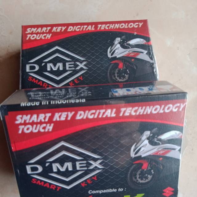 Jual SMARTKEY DIGITAL PENGAMAN MOTOR DENGAN SENSOR SENTUH | Shopee ...