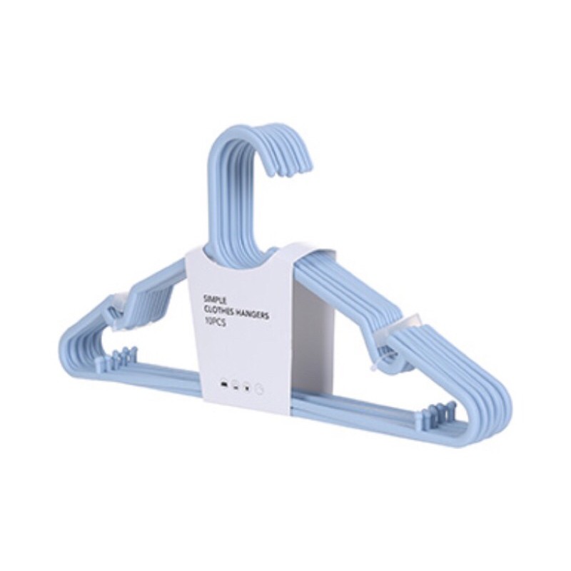Jual Miniso Clothes Hangers 10 pack Hanger Gantungan Baju Shopee
