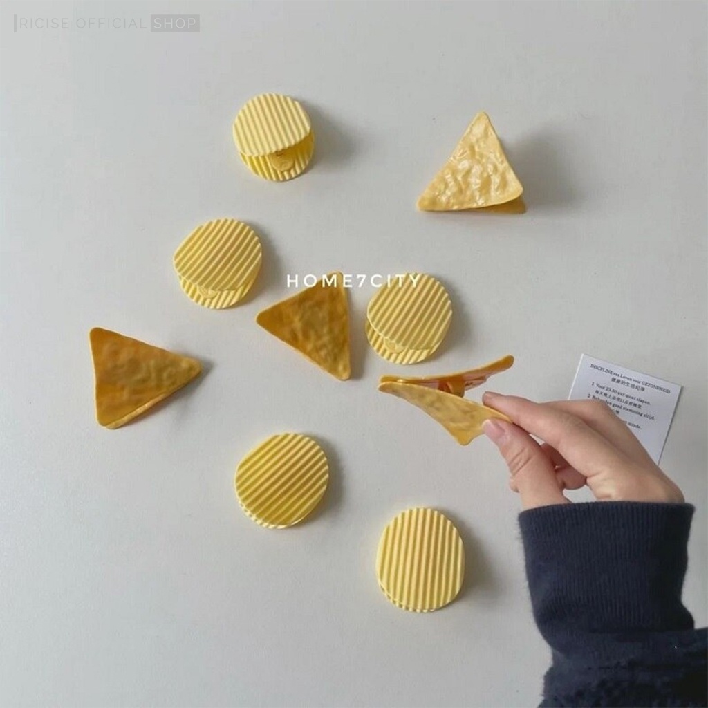Jual RICISESTORE - Yellow Potato Chip Paper Clip Bentuk Keripik Kentang ...