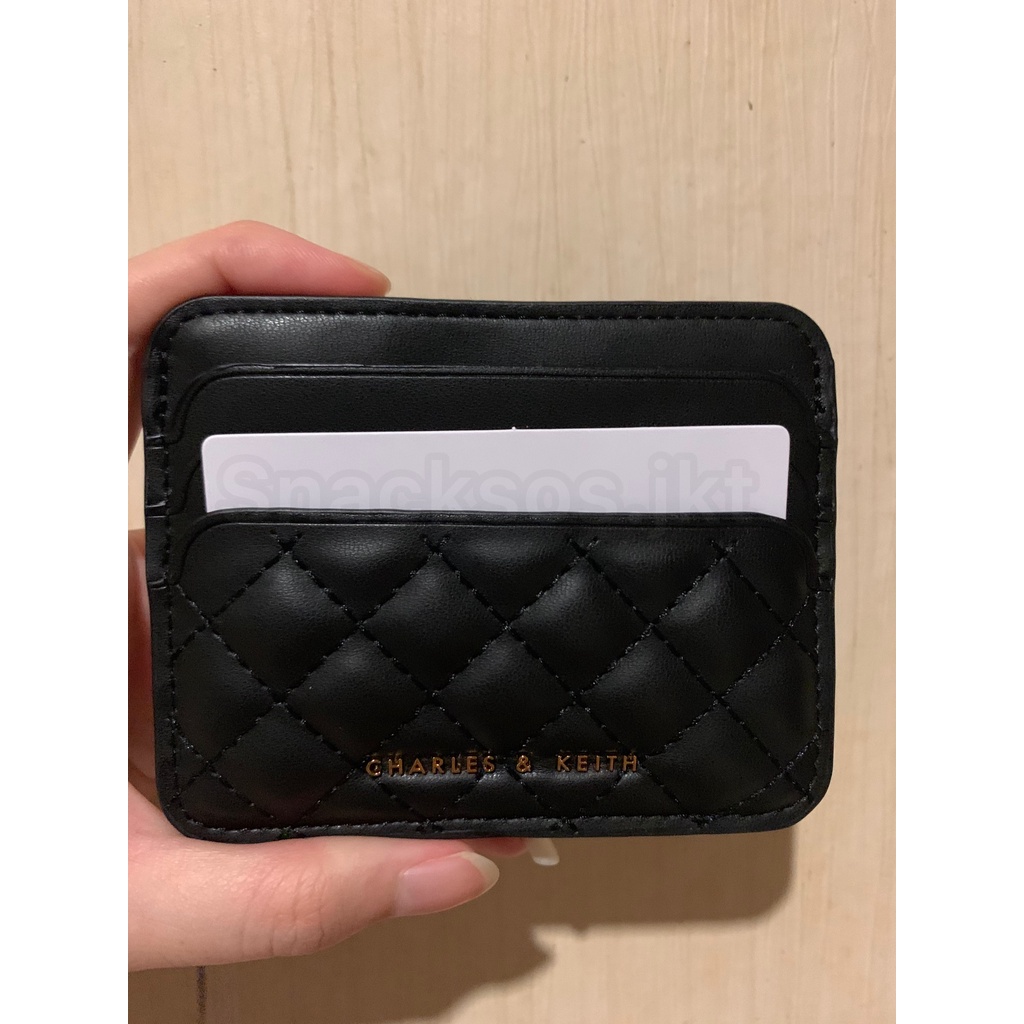 Charles and Keith Cardholder Quilted Card Holder