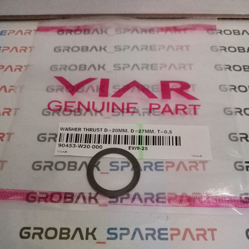 Jual Washer Thrust Transmisi, Ring Plat Gigi Rasio Viar Karya Radiator ...