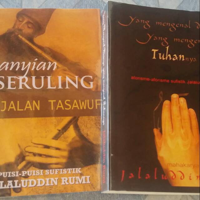 Jual Paket 2 Buku Jalaludin Rumi Nyanyian Seruling Yang Mengenal ...