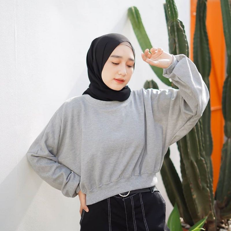 Sweater crop polos store