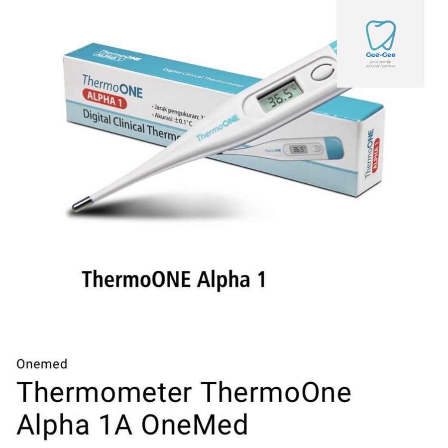 Jual ONEMED Thermometer - ThermoONE ALPHA 1 - Termometer Onemed Alpha 1 ...