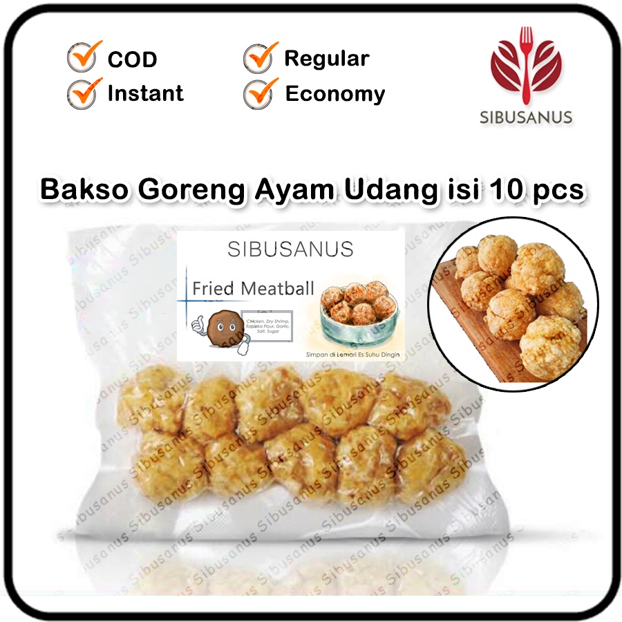 Jual Bakso Goreng Frozen Baso Goreng Ayam Udang Isi Basreng Basgor