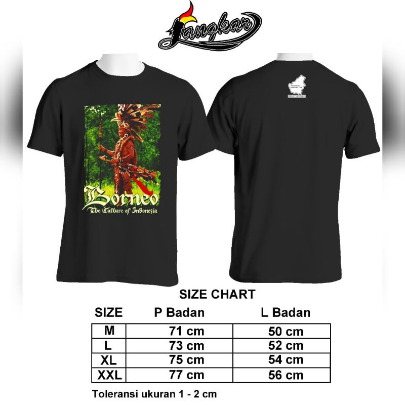 Jual Baju Kaos Motif Suku Dayak Motif Manusia Beraneka Macam Khas Dayak Distro Kalimantan 8137