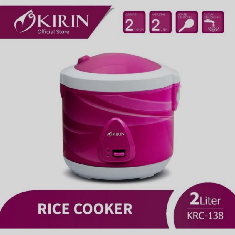 Jual Pontianak rice cooker kirin 2L | Shopee Indonesia