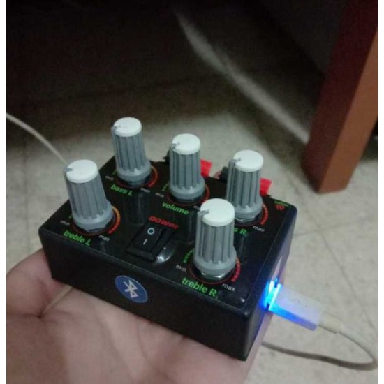 Jual Ampli super mini 5volt bluetooth super bass dan treble Murah dan