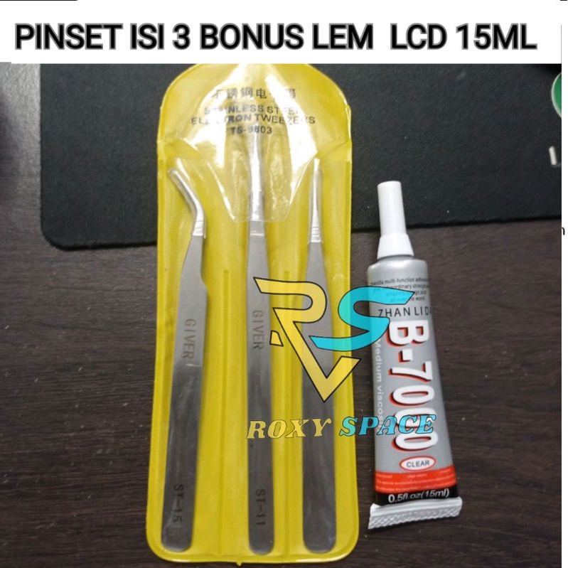 Jual PINSET PINGSET GIVER ISI 3 IN 1 LURUS LANCIP BENGKOK LURUS TUMPUL ...