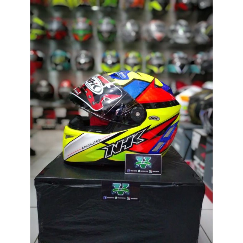 Jual HELM NHK TERMINATOR RECING#EQULIZER