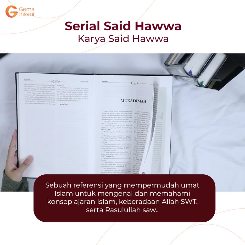 Jual Buku Said Hawwa Serial 1 Set Lengkap Original GIP Gema Insani ORI ...