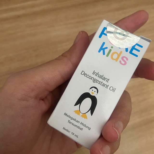 Jual new pure kids inhalant decongestant oil pure baby hidung tersumbat ...