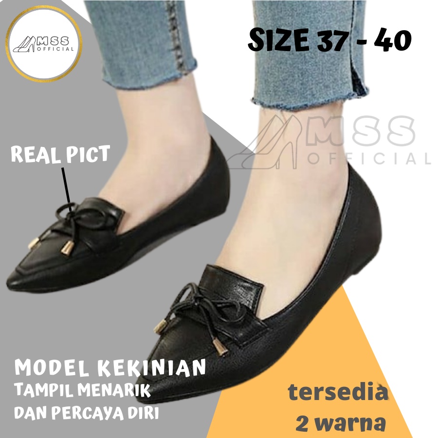 Model flat shoes outlet wanita terbaru