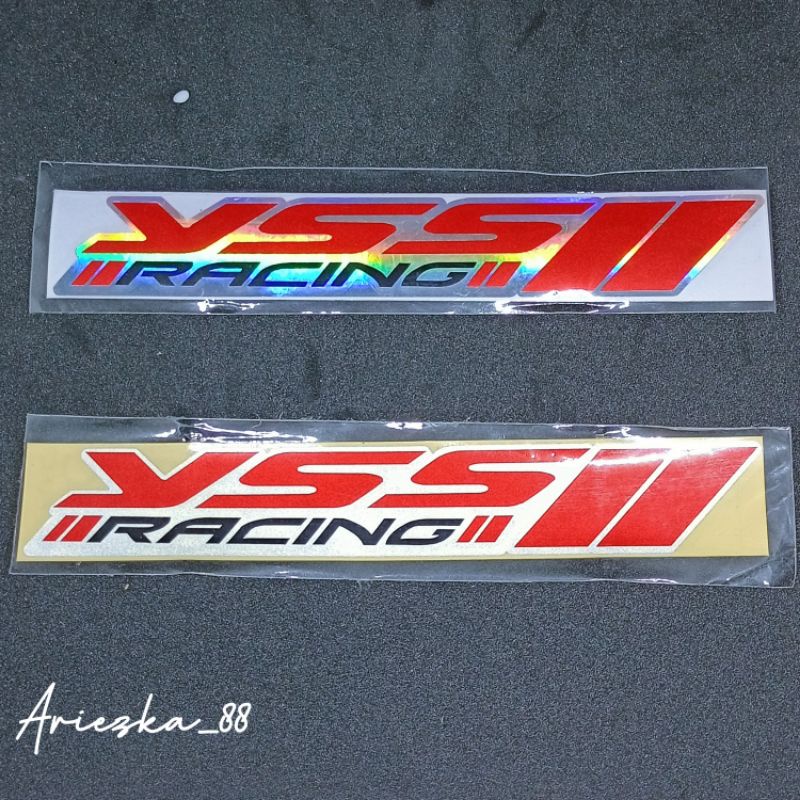 Jual Sticker Cutting YSS Panjang Hologram 18cm | Shopee Indonesia