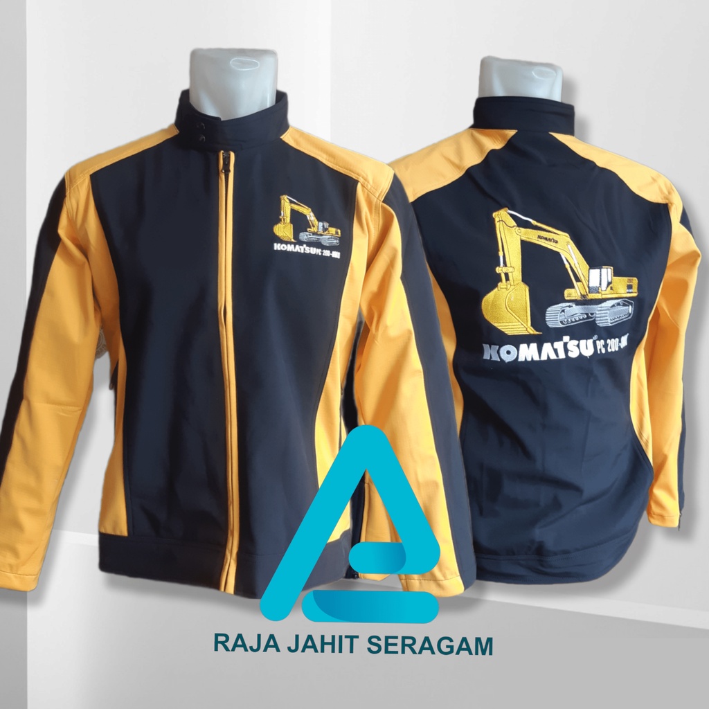Jual JAKET COWOK RACING TAMBANG KOMATSU EXCAVATOR TAMBANG LOADING ...