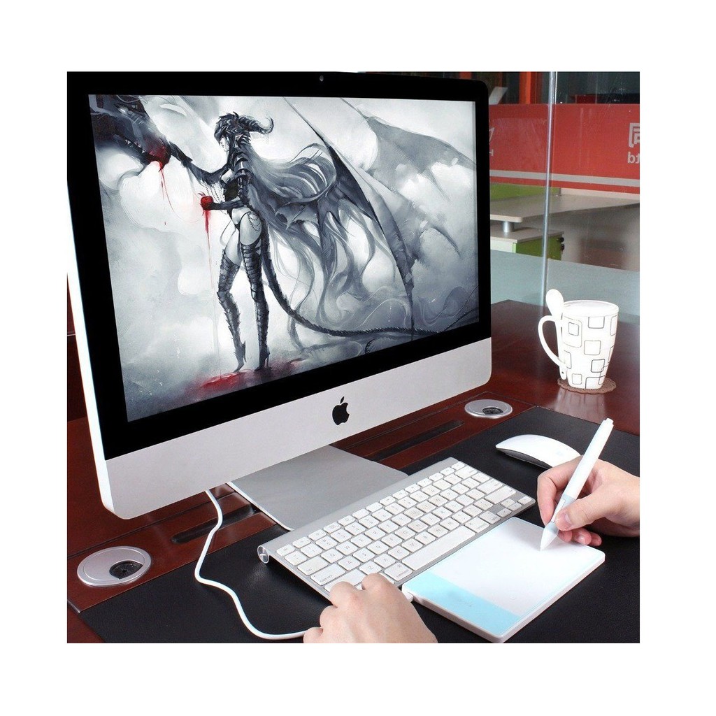 Jual Alat Desain Sketsa Grafis - Mini Tablet u/PC Laptop - WHITE