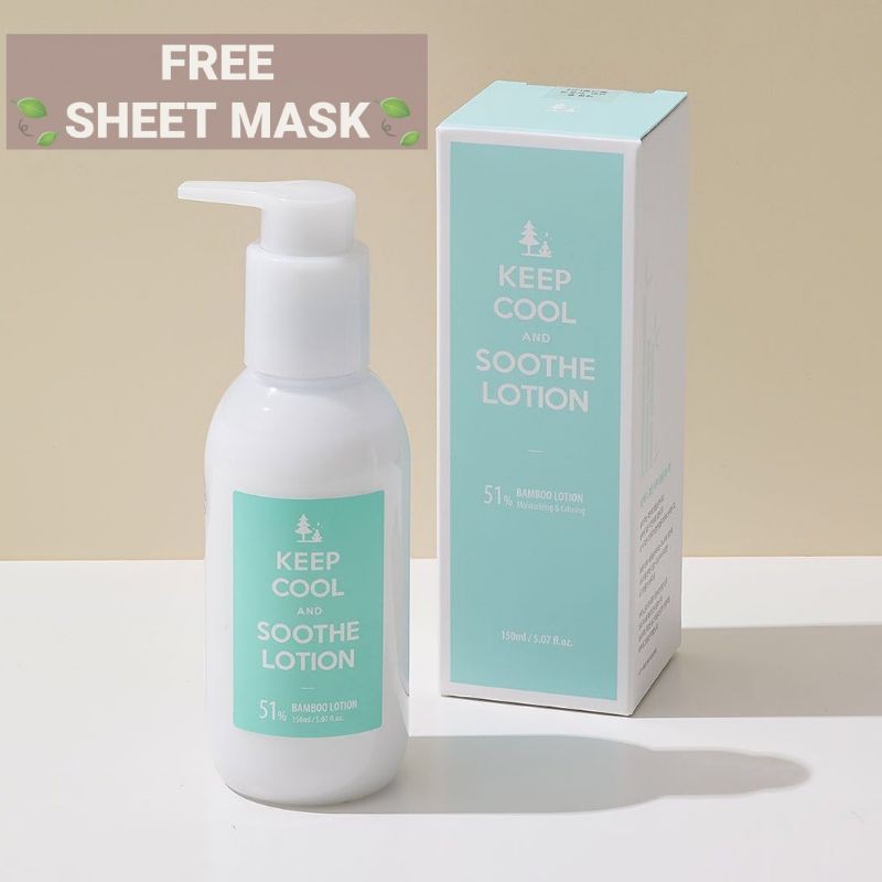 Jual KEEP COOL Soothe Bamboo Lotion 150ml (100% ORIGINAL) | Shopee ...
