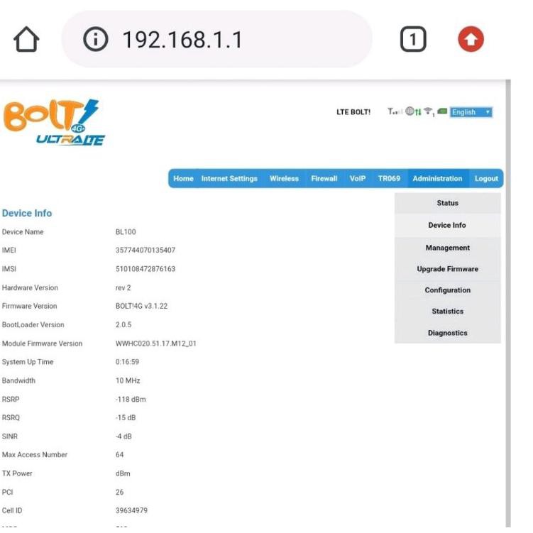 Jual Top Produk.. Bolt bl100 unlock 4g 2300mhz bl201 openwrt autologin ...