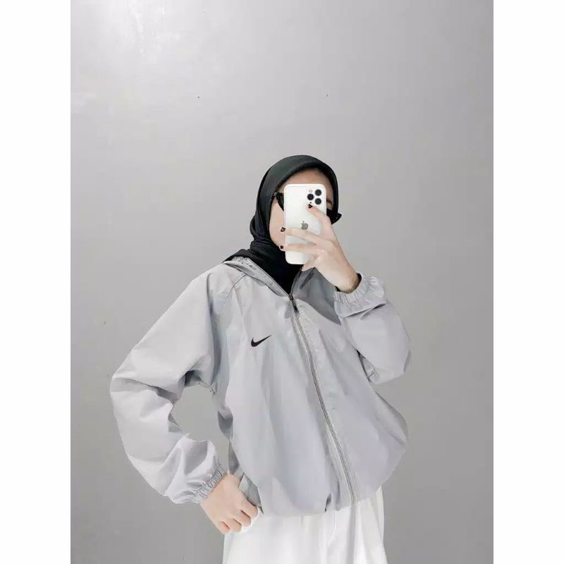 Jual Jaket Olahraga Pria Wanita Sepeda Lari Running Pembakar Lemak Original Parasut Shopee